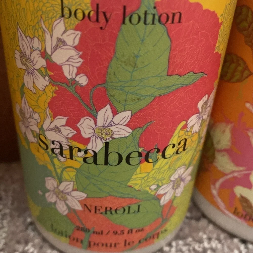 2/$20.  Sarabecca Lotion Bundle Netoli Moisturizing Haba